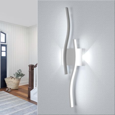 Applique Murale LED Intérieure, 20W 2250LM 59CM 6500K, Blanc (1/5)