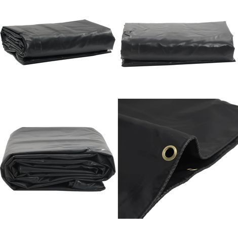 Abdeckplane Anthrazit 5x8 m 600 g/m² - Abdeckplane - Planen - Wasserdichte Plane - Wetterfeste Plane - Carport Plane - Home & Living (1/5)