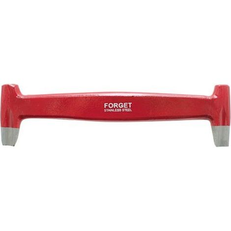 Incassino doppio Forget in acciaio inox