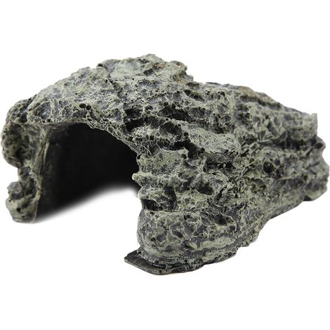 Versteckhöhle für Schildkröten im Aquarium - Sonnenplatz-Dekoration (kleine Größe) (1/5)