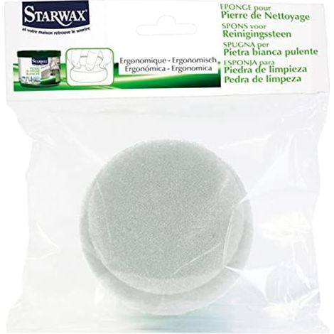 STARWAX - SPUGNA BIANCA PULENTE ERGONOMICA