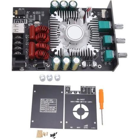 Module Amplificateur - 320 W - Bluetooth - Hi-Fi HD - Pour Systèmes Audio DIY - 1 Pièce