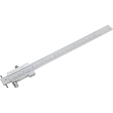 Pied à coulisse à croix parallèle 0-200 mm, pied à coulisse à vernier, outil de marquage en carbure d'acier inoxydable (1/5)