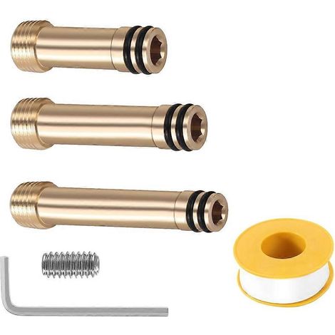 Adaptateur de coude d'alimentation de douche 1247984, 1247985, 1247986 pour coude d'alimentation mural Kohler K-98350 Awaken, rallonge de douche en laiton (1/5)
