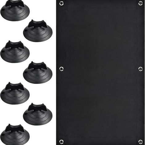 Tenda a rullo oscurante,Non necessita di foratura,60 x 115 cm,Tenda oscurante portatile per finestre,con 7 ventose,Isolamento termico,Nero (1/5)