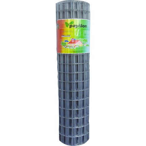 Rete Recinzione Plasticata SGS Enclose 50X75 mm H:200 cm Rotolo 25 mt Papillon (1/2)