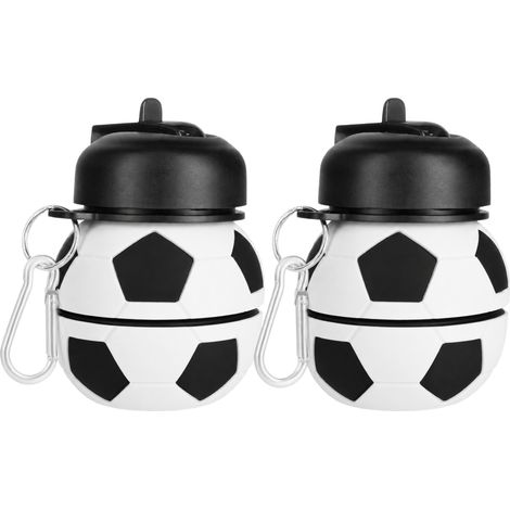 Silicone Folding Cup 550ml - Football Design, 2-Pack (1/5)