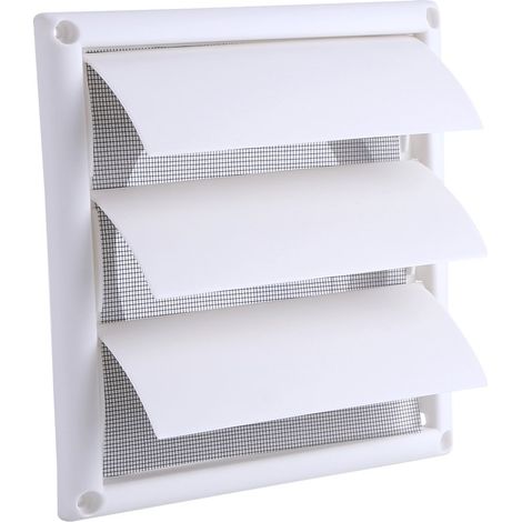 Grilles de Ventilation avec Lamelle Mobile, Grille d'aération Carrée (1/5)