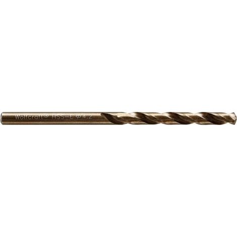 Wolfcraft Metallbohrer HSS-Co 7451010 Ø 4,2 mm Rundschaft Metallbohrer (1/3)
