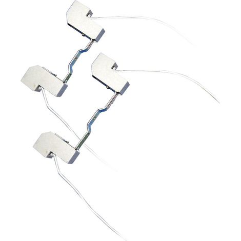 Portalámparas cerámico para bombilla halógena lineal R7s 118mm GSC 2201220 (1/2)