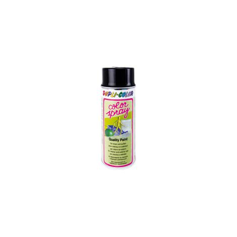 Spray de peinture synthétique DUPLI-COLOR, noir brillant, 400 ml