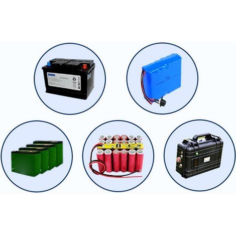 Voltmètre-indicateur de capacité de batterie avec écran LCD pour voiture 12 V (1/5)