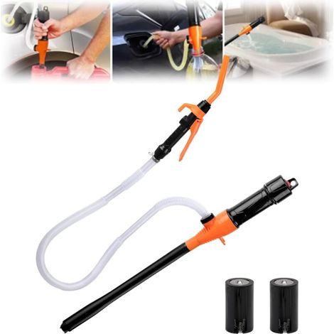 Tragbare Batteriepumpe, tragbare Batterie-Benzinpumpe, batteriebetriebene Kraftstoff-Transferpumpe, tragbare batteriebetriebene Benzinpumpe, elektrische Handpumpe, Kraftstoffpumpe MUMU (1/4)