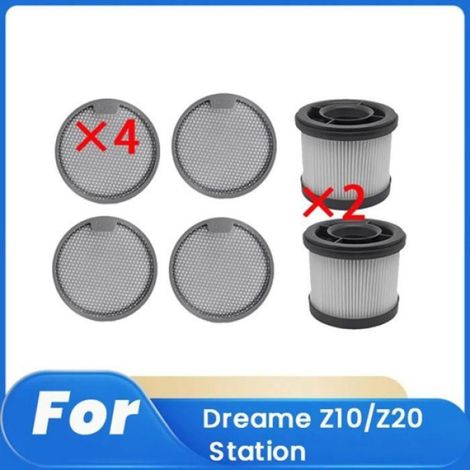 Filtre - Filtre HEPA + Filtre à Mailles - Pour Station de Balayage Dreame Z10 Z20 - 6 Pièces (1/5)