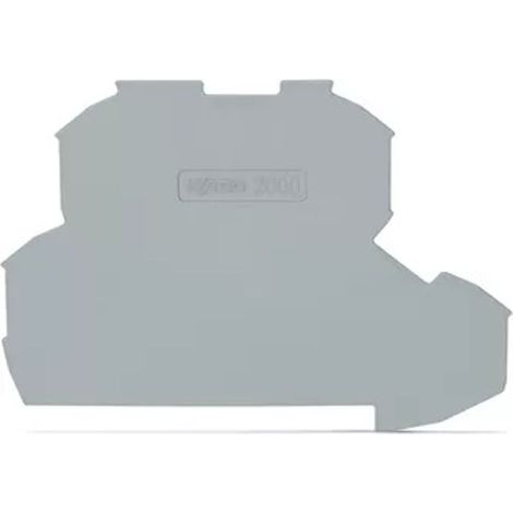 25 pièces 2L plaque d'extrémité grise 2000-2291