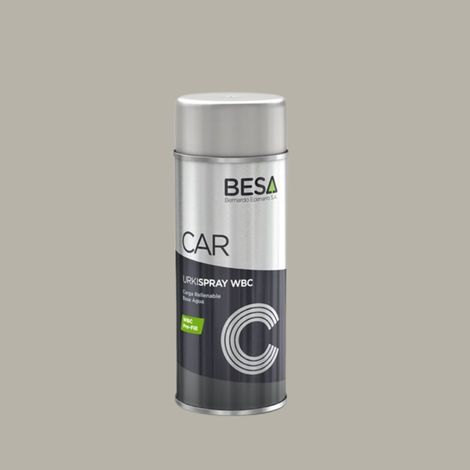 Bombe de peinture bi composant Gris Soie RAL 7044 Mat