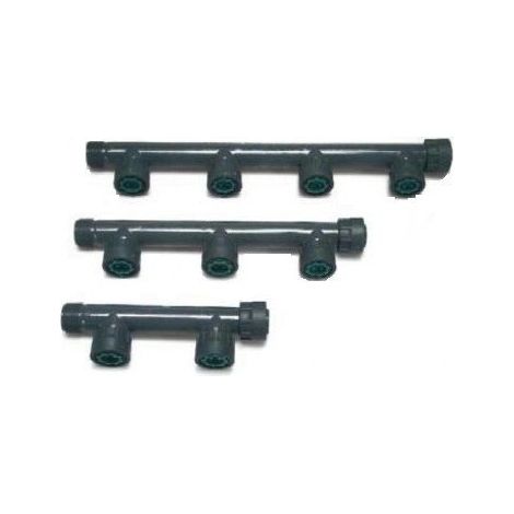 IBEROGARDEN COLECTOR PVC SERIE PROFESIONAL DE 2 SALIDAS