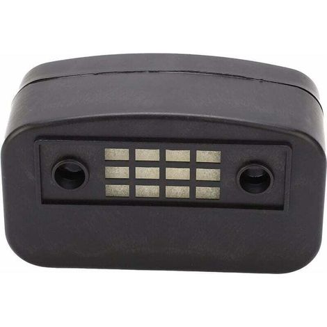 Silencieux de compresseur d'air, filtre de compresseur d'air, silencieux de compresseur d'air de 65mm silencieux de bruit de pompe d'admission filtre d'admission coque en plastique carrée (1/4)