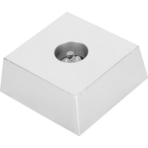 Socle lumineux LED multicolore à 7 LED, support de lampe en cristal, petit socle lumineux trapézoïdal (1/5)