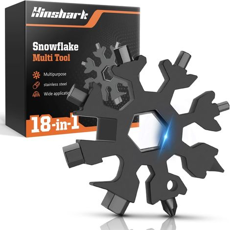 18 in 1 Snowflake Multifunction Tool Men's original Christmas gift, useful unusual gadget, secret Santa, Christmas gift, man and dad (1/5)
