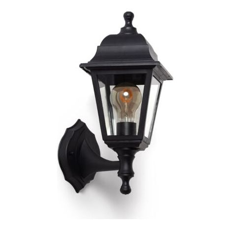 Wandleuchte Aussen Mini Villa Schwarz Schwarz (1/5)