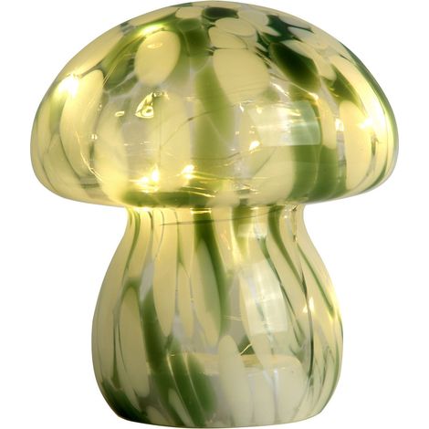 Searchlight Amelia Lampe LED intégrée en forme de champignon vert 0,2 W 3000 K (1/5)