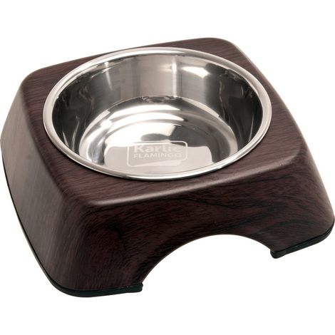 Karlie - Futternapf KULHO WOOD, Wenge - 160 ml (1/2)