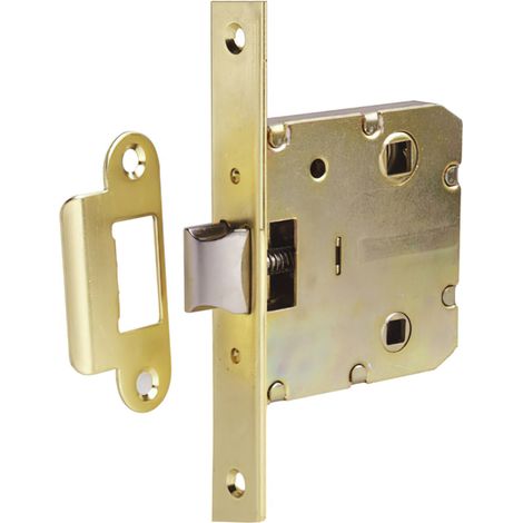 Loquet Wolfpack 2000- 50 Bord carré en fer plaqué laiton