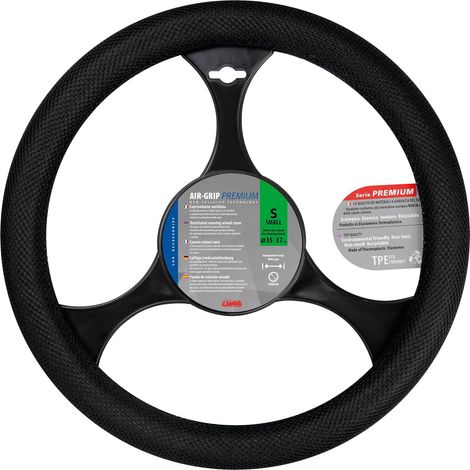 Air-Grip Nero, coprivolante ventilato - S - Ø 35/37 cm (1/2)