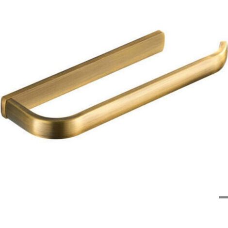 Barre Porte-Serviettes en Laiton Doré Brossé, Antirouille, 11,41 pouces pour Salle de Bain (1/4)