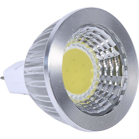 Spot Led Mr16 - 3 W - Blanc Froid - Technologie Cob - Pour Éclairage Intérieur Et Extérieur - Lot De 10 Pièces (1/2)