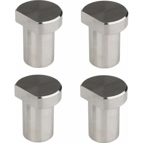 FENOPLASTICA4 pièces Serrage de Table à Bois 20 mm, Arrêt en alliage d'aluminium banc de travail pour chien pince pour chien, T Track travail du bois accessoires de banc de travail pour trou (1/4)