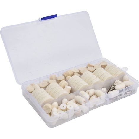 Kit di ruote lucidanti in feltro di lana – utensile rotante – platorelli per trapano – giocattoli per levigatura (1/5)