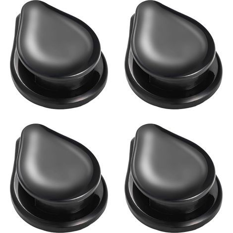 4 pcs Crochets collants pour voiture, crochet monté sur voiture,Crochets muraux autocollants Crochets de rangemen accessoires d'intérieur (1/5)