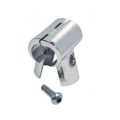 Té droit à 90° pliable pour tube inox A4
