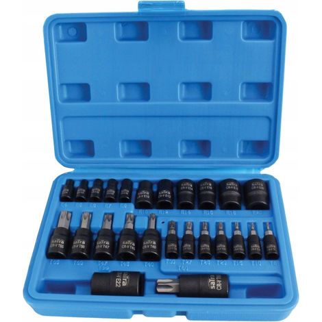 Chiavi a bussola Torx-E T8-T60 E4-E22 S-H2548T (1/3)