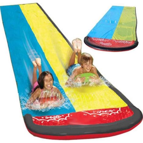 Tapis de glisse - Non spécifié - Double Jeu - 480x140 cm - PVC épais - Utilisation extérieure (1/4)
