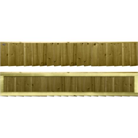 Premier 6ft x 1ft Feather Edge Fully Framed Garden Fence Panel (1/4)
