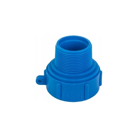 Connettore IBC GW S60x6 con uscita per tubo flessibile da 1 1/2" Bradas 6072