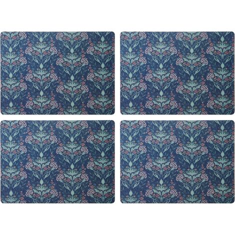 Creative Tops Dog Print Set de 4 manteles Individuales Grandes de Primera Calidad, Resistentes al Calor, Antideslizantes, Resistentes a Las Manchas, con Reverso de Corcho, fáciles de Limpiar