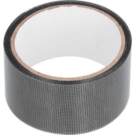 Ulisem Ruban De Maille De Moustiquaire De 50 Mm X 2 M pour Réparer la Gaze, Ruban De Réparation D'écran Durable pour Le Remplacement D'écran De Fenêtre