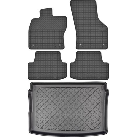 Ensemble de tapis de sol en caoutchouc pour Seat Arona SUV (à partir de novembre 2017) + tapis de coffre (1/5)