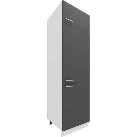 Armoire de cuisine B. 60 cm Armoire haute Esilo 207x60x57 - VCM (1/5)