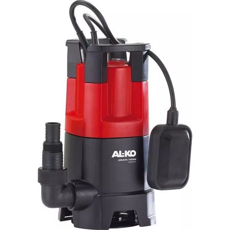 pompa elettrica sommersa per acque scure al-ko "drain 7000" 350w