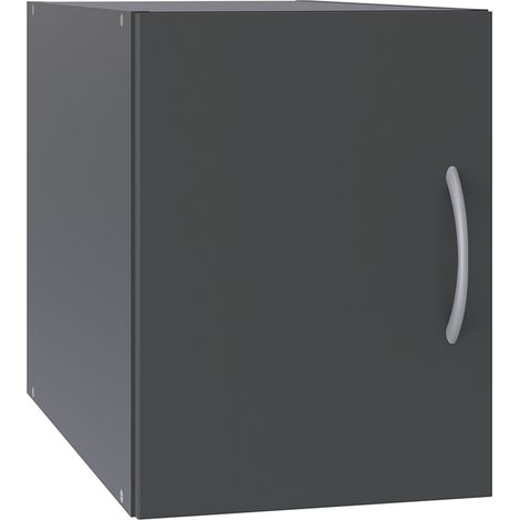 Aufsatzschrank graphit MIAMI-43, B/H/T ca. 40/40/40 cm (1/2)