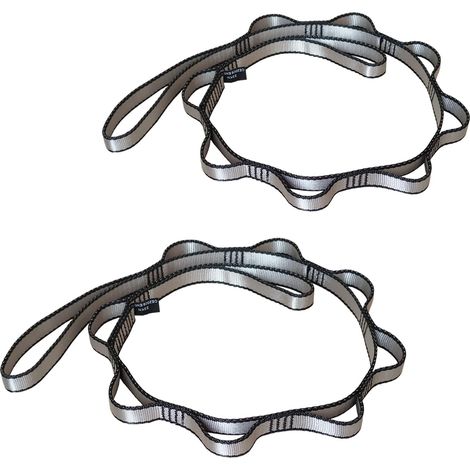 Lot de 2 sangles d'escalade réglables en nylon pour hamac de yoga (1/5)