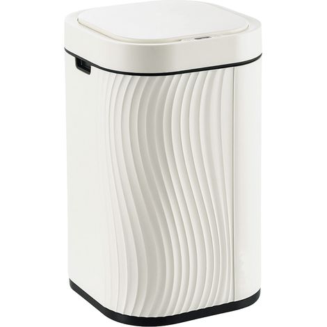 Smart Sensor Trash Can with Lid Odor Proof Automatic Switch Garbage Bin for Home Bathroom Kitchen Hotel (1/5)