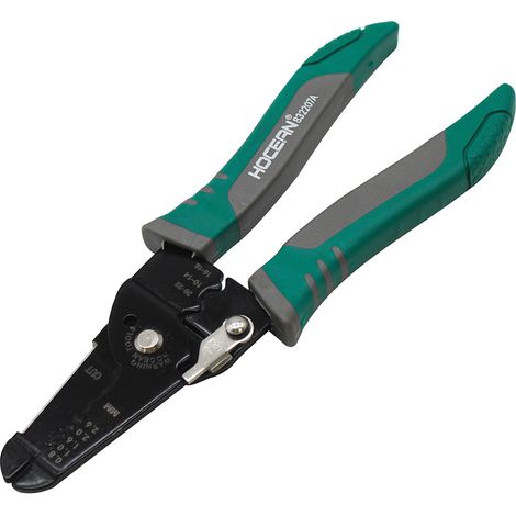 PINZA MULTIFUNZIONE ACCIAIO PER UTENSILE SPELLAFILI, TAGLIACAVI, CRIMPARE CAVI (1/5)