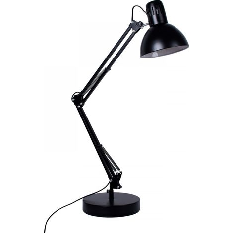 FABRILAMP AKUNADECOR Flexo De Sobremesa Arquitect Black Articulated Interlusa (1/4)