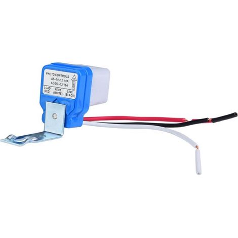 Interrupteur Automatique Lumière Rue Détecteur de Mouvement 12V 10A (1/5)